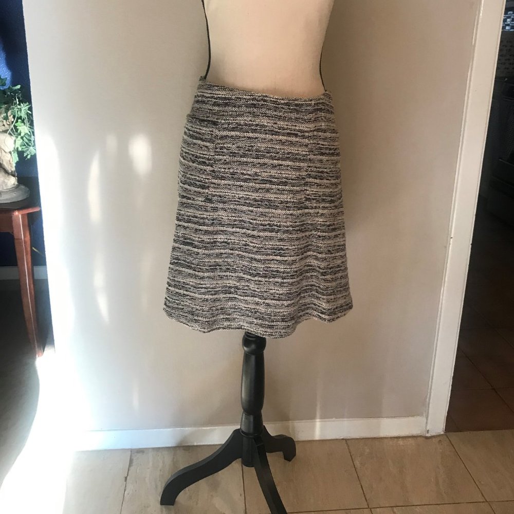Loft Multicolor Tweed Women Skirt SZL with tag